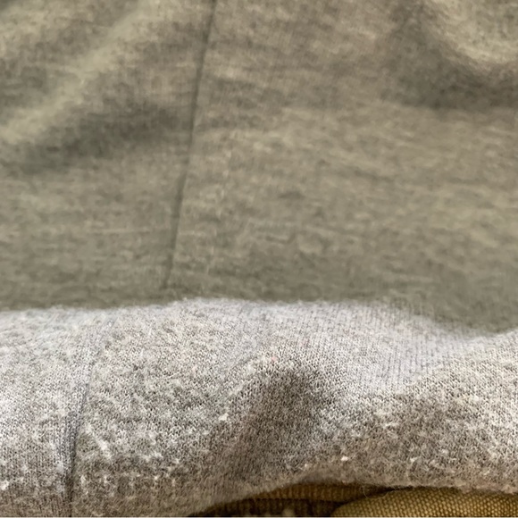 Levi’s Hooded Cotton Canvas Military Trucker Jacket Tan Work Outdoor Layered M - Picture 12 of 16